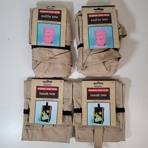 Simplicity DIY Tote Craft Kit Bundle of 4 NWT